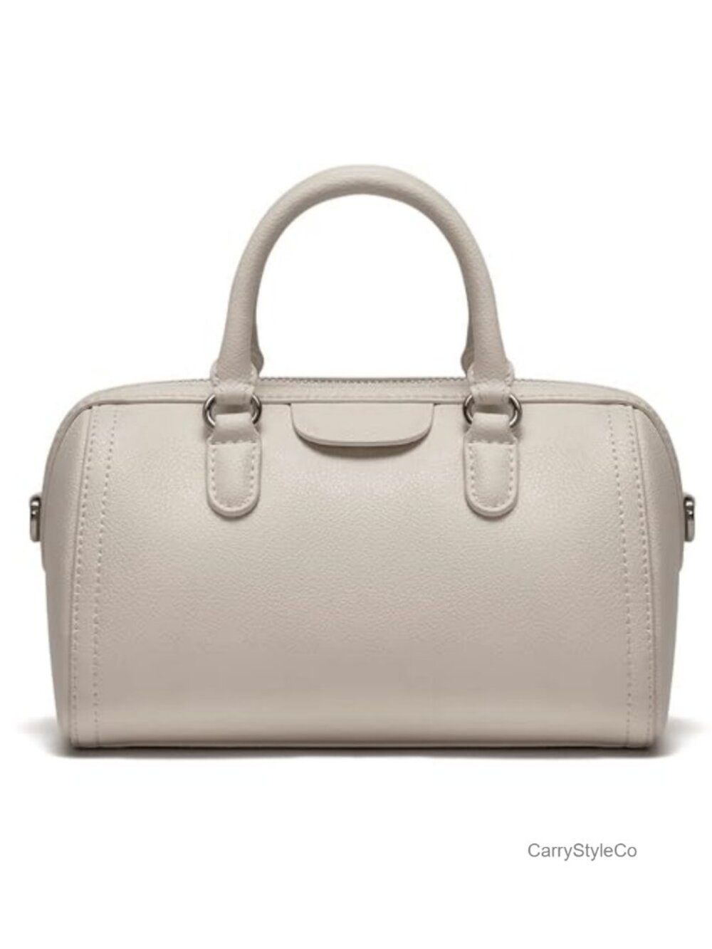 Vegan Leather Mini Satchel Crossbody Purse Top Handle Handbag